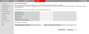 Router Passwort ändern