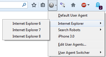 User Agent Switcher