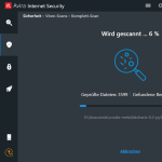 Avira Internet Security Scan