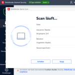 Bitdefender Internet Security Quick-Scan