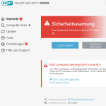 ESET Internet Security Startseite
