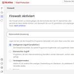 McAfee Total Protection Firewall