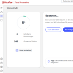McAfee Total Protection Scan