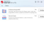 Trend Micro Internet Security Daten