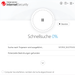 Trend Micro Internet Security Schnellsuche