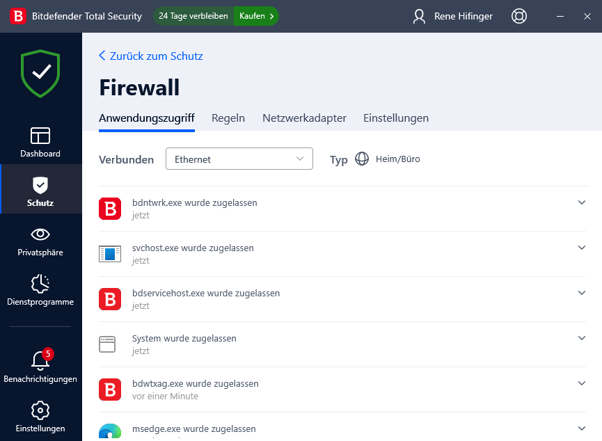 Bitdefender Firewall