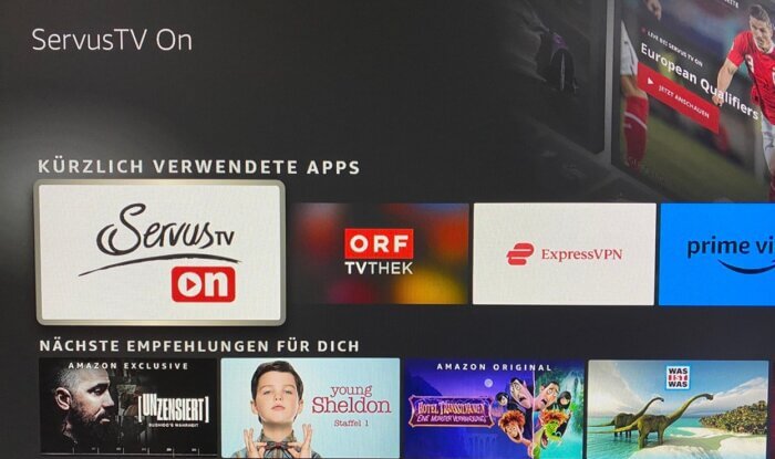 Formel 1 auf dem Smart TV schauen