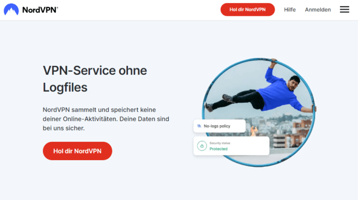 NordVPN, No-Logs