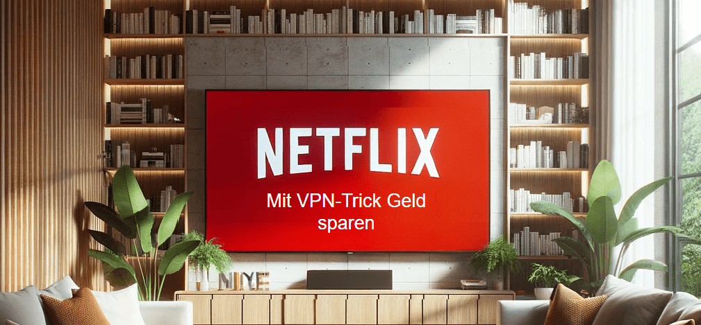 Netflix günstiger per VPN