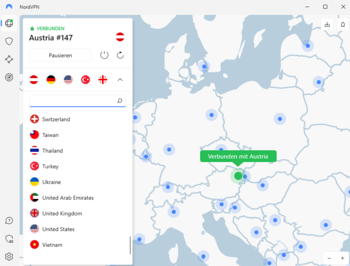 NordVPN Österreich