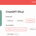 ChatGPT Plus geteilt