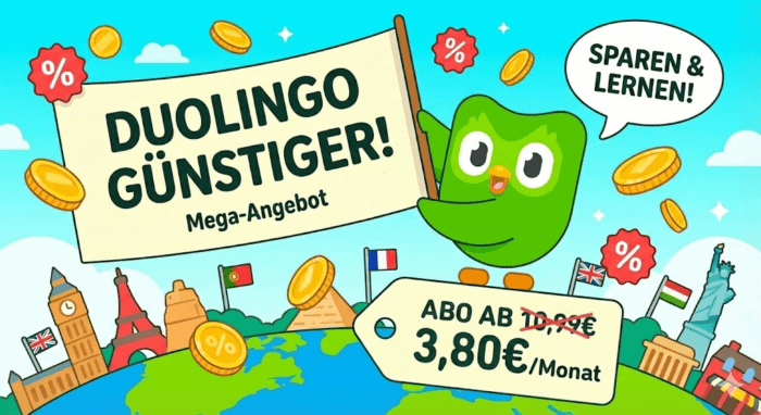 Duolingo günstiger