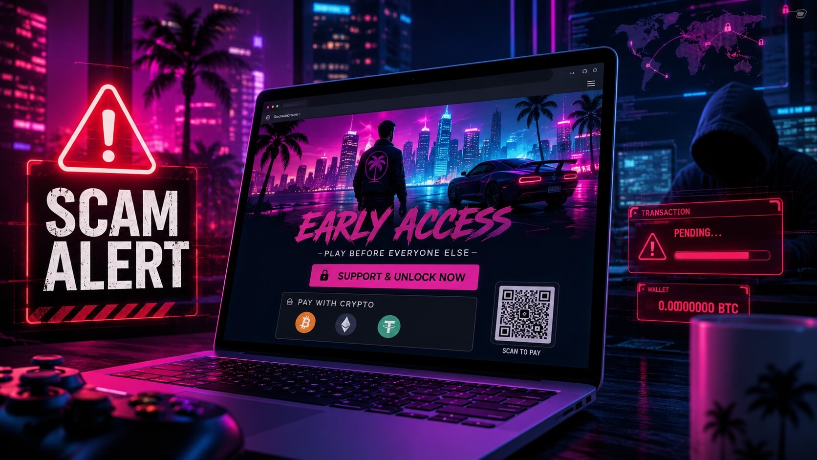 GTA 6: Scammer nutzen den Hype mit angeblichen Early-Access-Webseiten aus